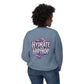 Hydrate Hip Hop Crewneck Sweatshirt — Retro Script Logo Pullover
