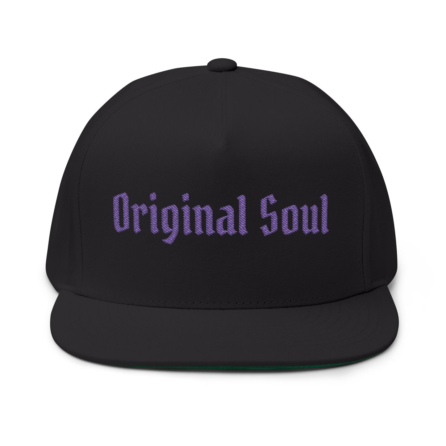 Original Soul Embroidered Flat Bill Cap