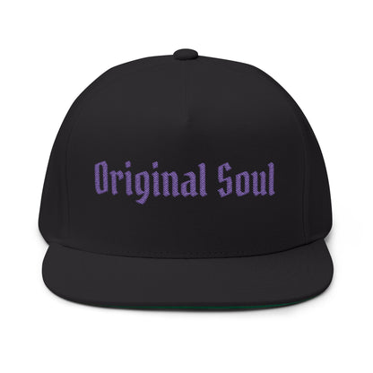 Original Soul Embroidered Flat Bill Cap