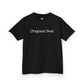 Kids Tee — "Original Soul" Front, "Hydrate Hip-Hop" Back Artistic Graphic