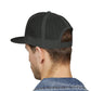 Original Soul Trucker Cap — Embroidered Purple Script Mesh Snapback