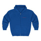 Original Soul Zip Hoodie — Minimal Embroidered Full-Zip Sweatshirt