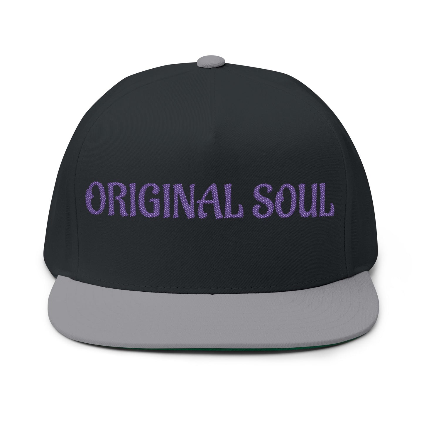 Original Soul Embroidered Flat Bill Cap