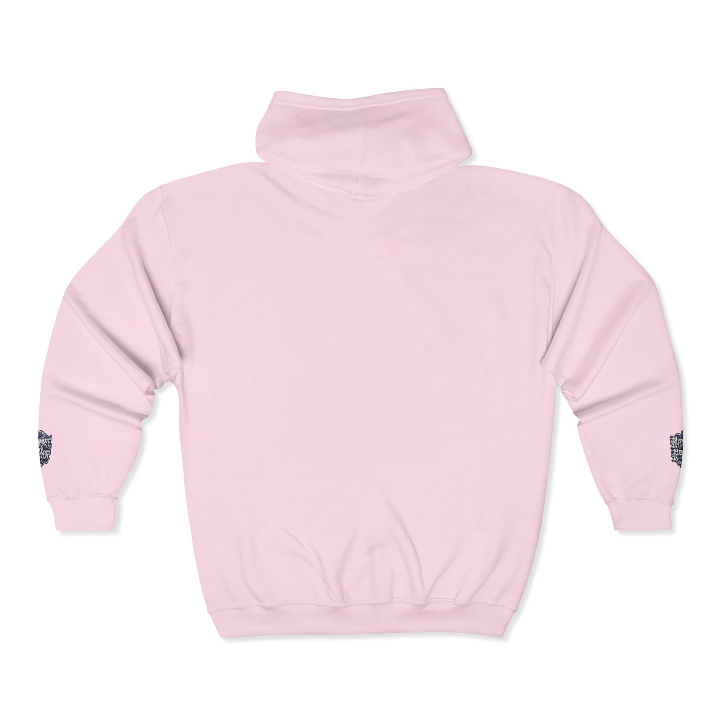 Original Soul Zip Hoodie — Minimal Embroidered Full-Zip Sweatshirt
