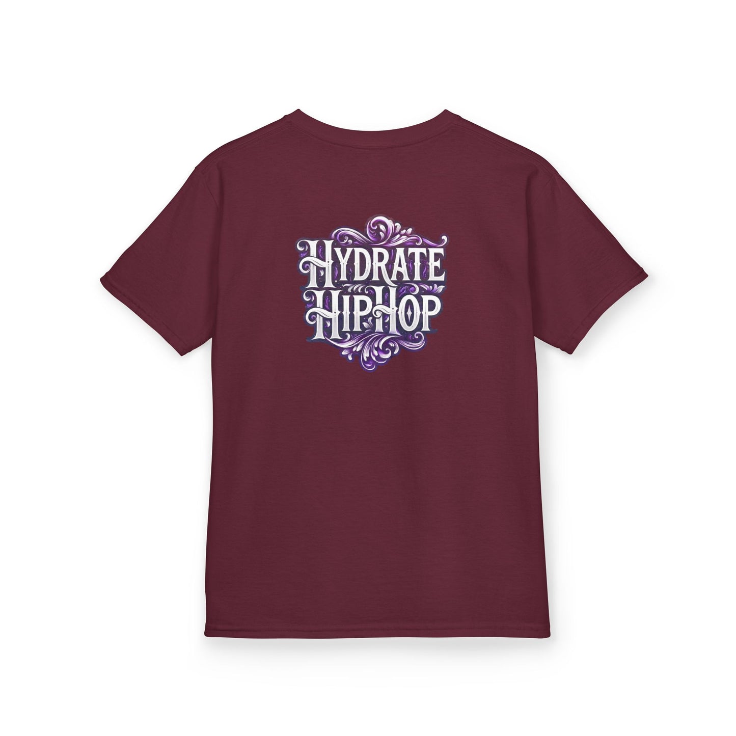 Kids Tee — "Original Soul" Front, "Hydrate Hip-Hop" Back Artistic Graphic