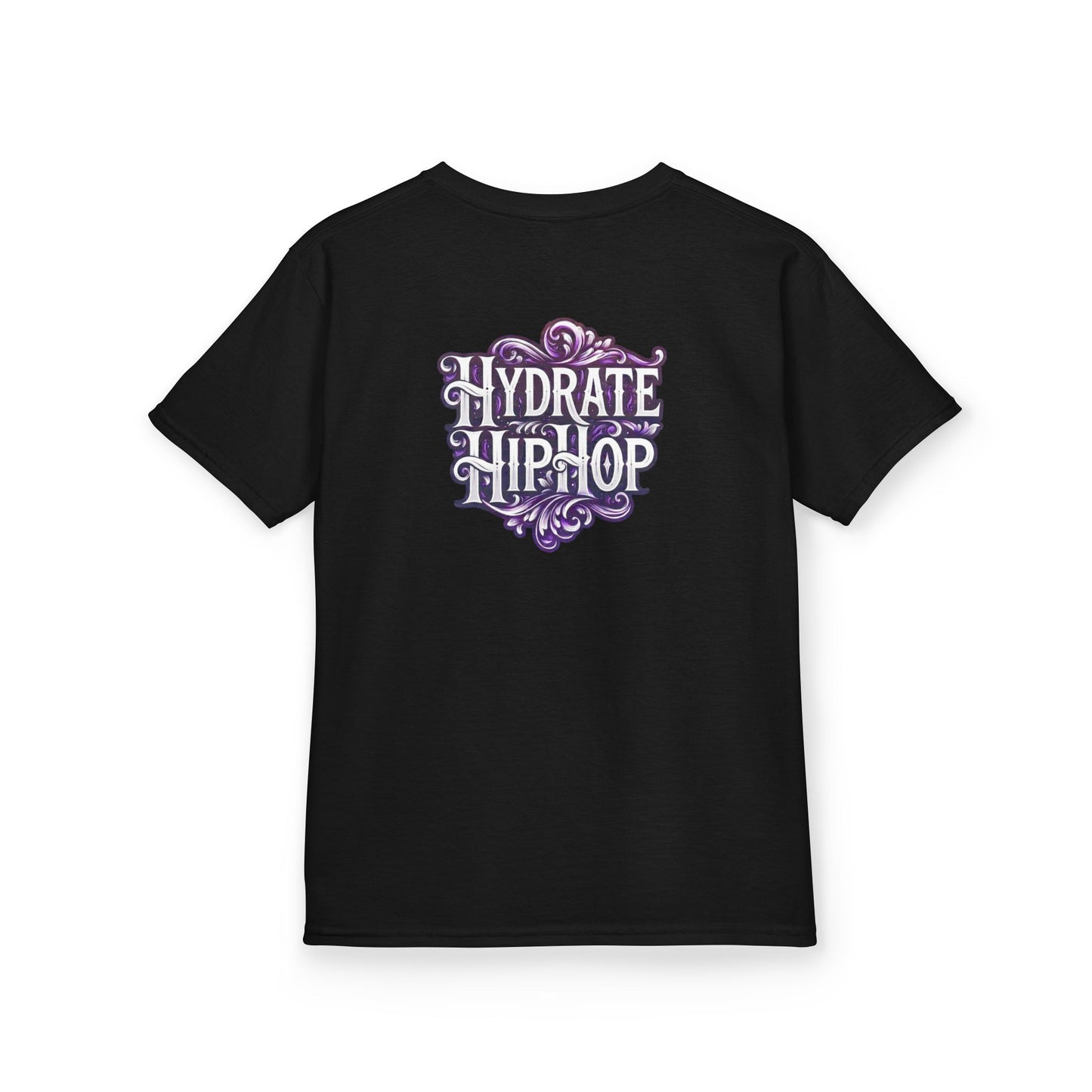Kids Tee — "Original Soul" Front, "Hydrate Hip-Hop" Back Artistic Graphic