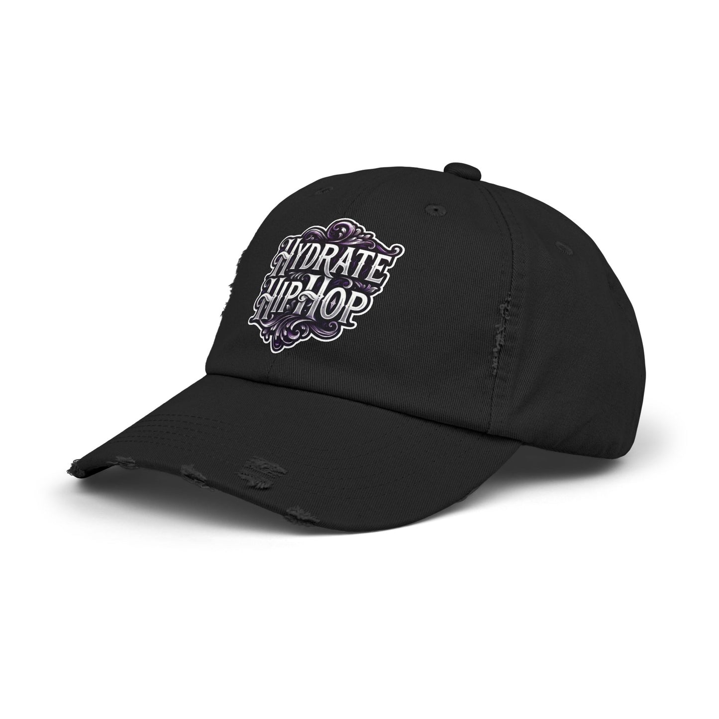 Hydrate Hip Hop Distressed Cap