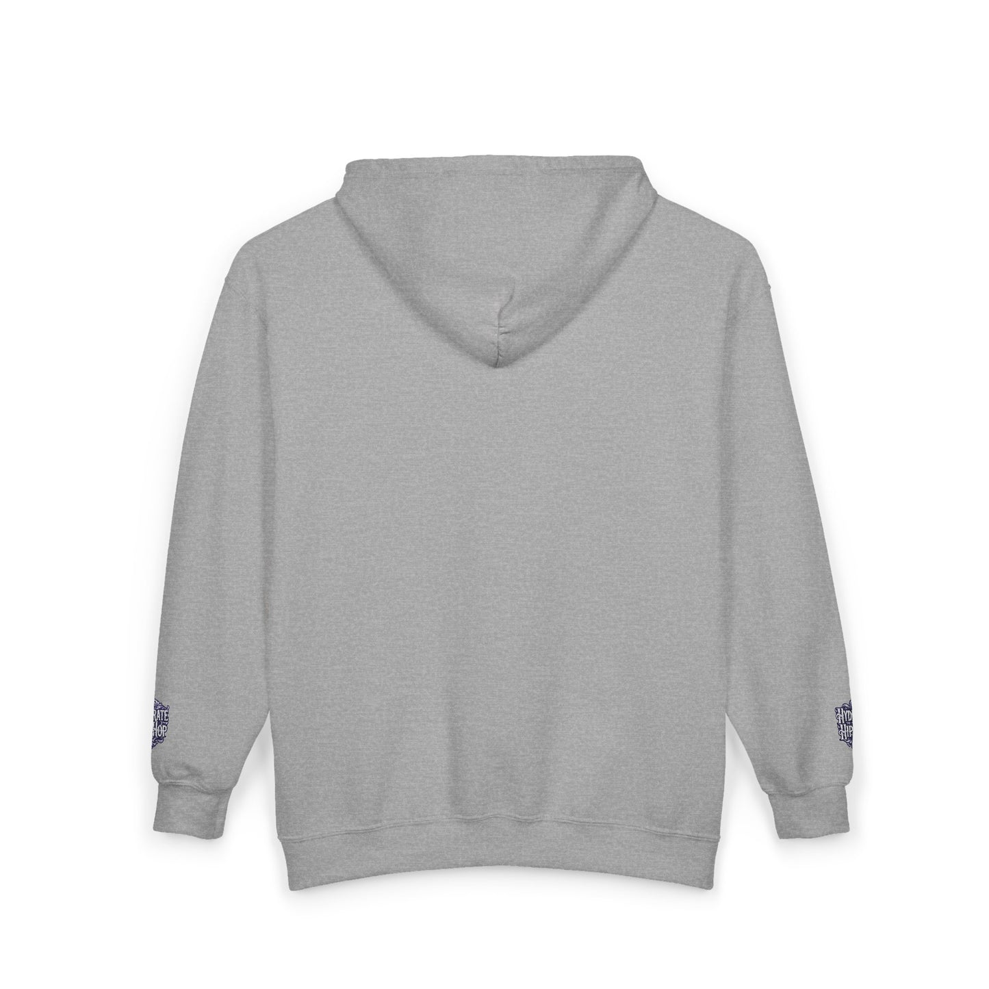 Original Soul Zip Hoodie — Minimal Embroidered Full-Zip Sweatshirt