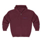 Original Soul Zip Hoodie — Minimal Embroidered Full-Zip Sweatshirt