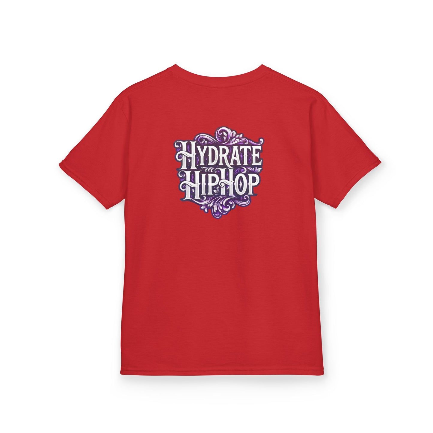 Kids Tee — "Original Soul" Front, "Hydrate Hip-Hop" Back Artistic Graphic