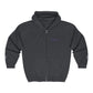 Original Soul Zip Hoodie — Minimal Embroidered Full-Zip Sweatshirt