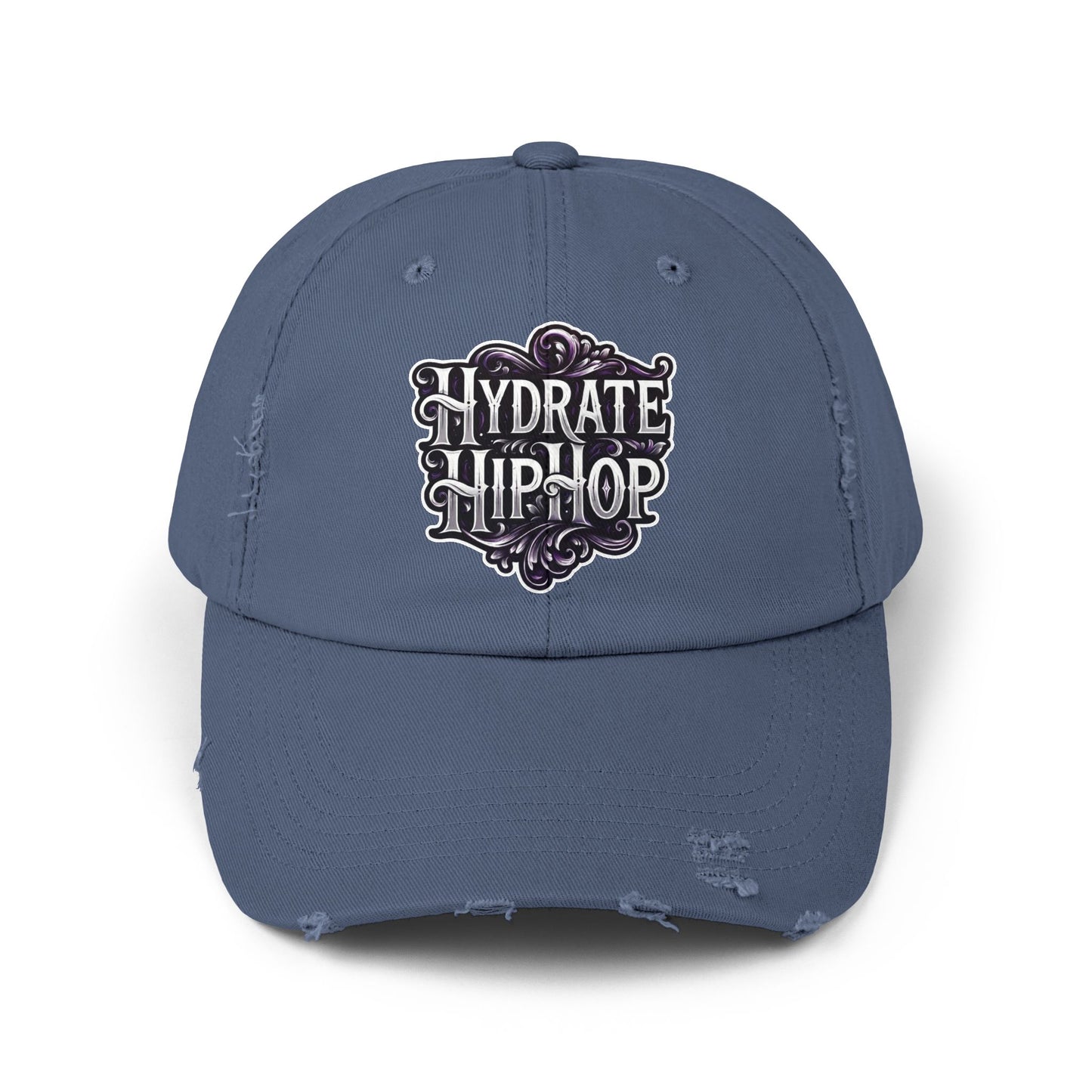 Hydrate Hip Hop Distressed Cap